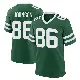 ＃86 Men's Neal Johnson Green Game New York Jets Legacy Jersey