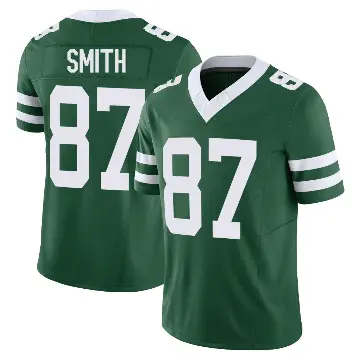 ＃87 Men's Brandon Smith Green Limited New York Jets Legacy Vapor F.U.S.E. Jersey