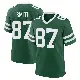 ＃87 Youth Brandon Smith Green Game New York Jets Legacy Jersey