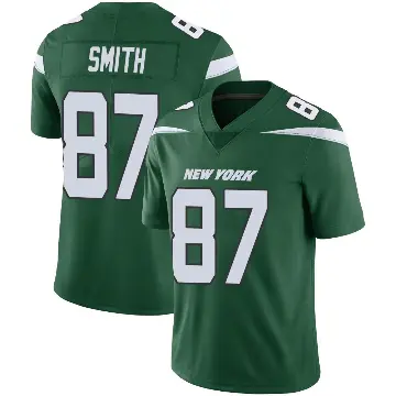 ＃87 Youth Brandon Smith Green Limited New York Jets Gotham Vapor Jersey