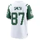 ＃87 Youth Brandon Smith White Game New York Jets Classic Alternate Jersey