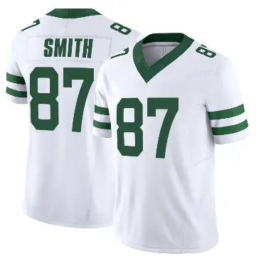 ＃87 Youth Brandon Smith White Game New York Jets Legacy Jersey