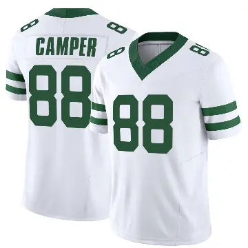 ＃88 Men's Cam Camper White Game New York Jets Legacy Jersey