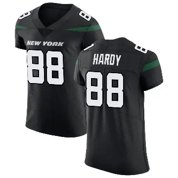 ＃88 Men's Cody Hardy Black Elite New York Jets Stealth Vapor Untouchable Jersey