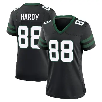 ＃88 Women's Cody Hardy Black Game New York Jets Legacy Alternate Jersey