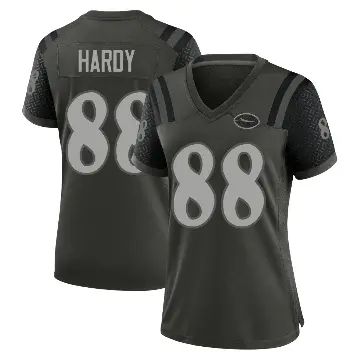＃88 Women's Cody Hardy Green Game New York Jets Gotham 2025 Rivalries Collection Jersey