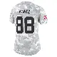 ＃88 Women's Zack Kuntz Arctic Camo Limited New York Jets 2024 Salute to Service Jersey