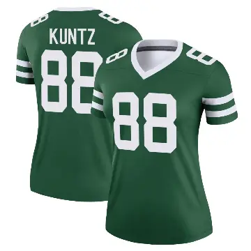 ＃88 Women's Zack Kuntz Green Legend New York Jets Legacy Jersey