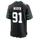 ＃91 Youth Derrick Nnadi Black Game New York Jets Legacy Alternate Jersey