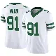 ＃91 Youth Derrick Nnadi White Limited New York Jets Legacy Vapor F.U.S.E. Jersey