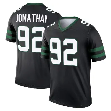 ＃92 Men's Kingsley Jonathan Black Legend New York Jets Legacy Jersey