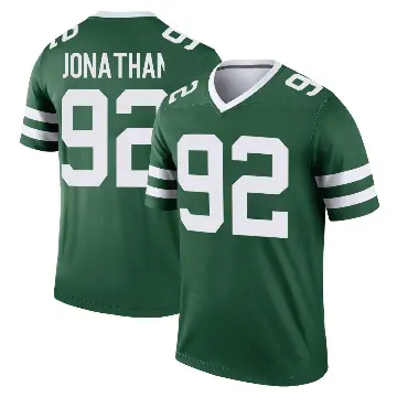 ＃92 Men's Kingsley Jonathan Green Legend New York Jets Legacy Jersey
