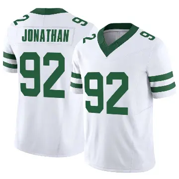 ＃92 Men's Kingsley Jonathan White Limited New York Jets Legacy Vapor F.U.S.E. Jersey