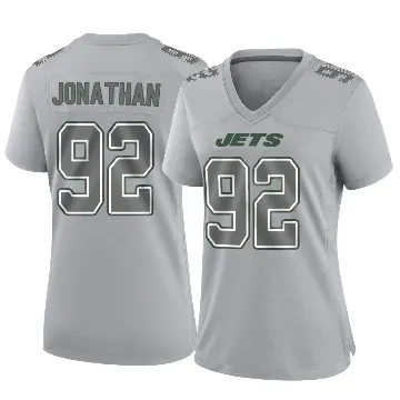 ＃92 Women's Kingsley Jonathan Gray Game New York Jets Atmosphere Fashion Jersey