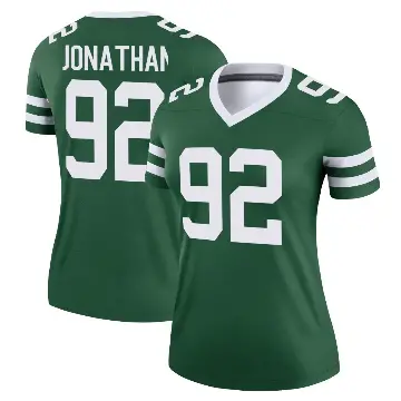 ＃92 Women's Kingsley Jonathan Green Legend New York Jets Legacy Jersey