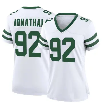 ＃92 Women's Kingsley Jonathan White Game New York Jets Legacy Jersey