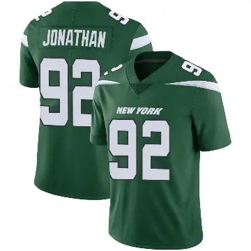 ＃92 Youth Kingsley Jonathan Green Limited New York Jets Gotham Vapor Jersey