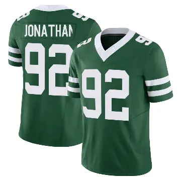 ＃92 Youth Kingsley Jonathan Green Limited New York Jets Legacy Vapor F.U.S.E. Jersey