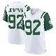 ＃92 Youth Kingsley Jonathan White Game New York Jets Classic Alternate Jersey