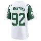 ＃92 Youth Kingsley Jonathan White Game New York Jets Classic Alternate Jersey
