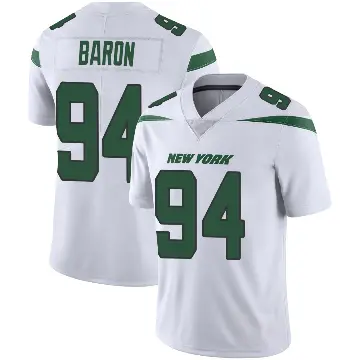 ＃94 Youth Tyler Baron White Limited New York Jets Spotlight Vapor Jersey