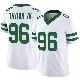＃96 Men's Leonard Taylor III White Limited New York Jets Legacy Vapor F.U.S.E. Jersey