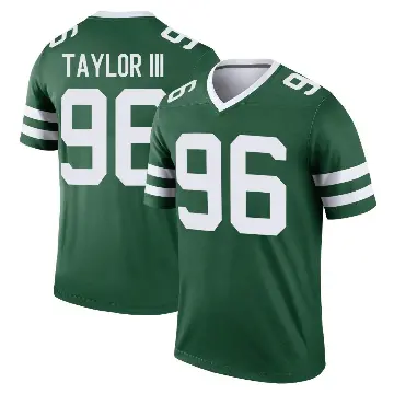 ＃96 Youth Leonard Taylor III Green Legend New York Jets Legacy Jersey