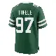 ＃97 Men's Jay Tufele Green Game New York Jets Legacy Jersey