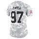 ＃97 Women's Jay Tufele Arctic Camo Limited New York Jets 2024 Salute to Service Jersey