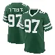 ＃97 Youth Michael Fletcher Green Game New York Jets Legacy Jersey