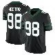 ＃98 Men's Bruce Hector Black Limited New York Jets Legacy Alternate Vapor F.U.S.E. Jersey
