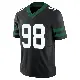 ＃98 Men's Bruce Hector Black Limited New York Jets Legacy Alternate Vapor F.U.S.E. Jersey