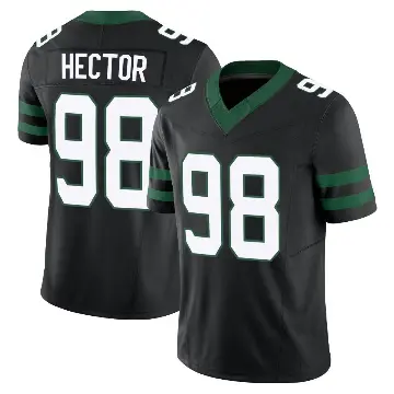 ＃98 Youth Bruce Hector Black Limited New York Jets Legacy Alternate Vapor F.U.S.E. Jersey