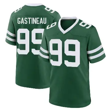 ＃99 Men's Mark Gastineau Green Game New York Jets Legacy Jersey