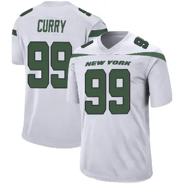 ＃99 Men's Vinny Curry White Game New York Jets Spotlight Jersey