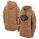 Women's Brown New York Jets 2023 Salute to Service Pullover Hoodie